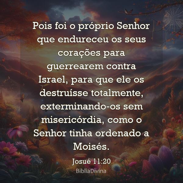 Josué 11:20