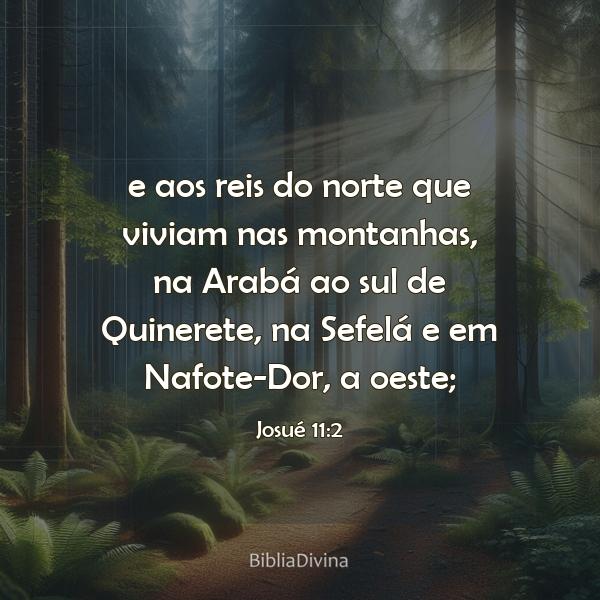 Josué 11:2