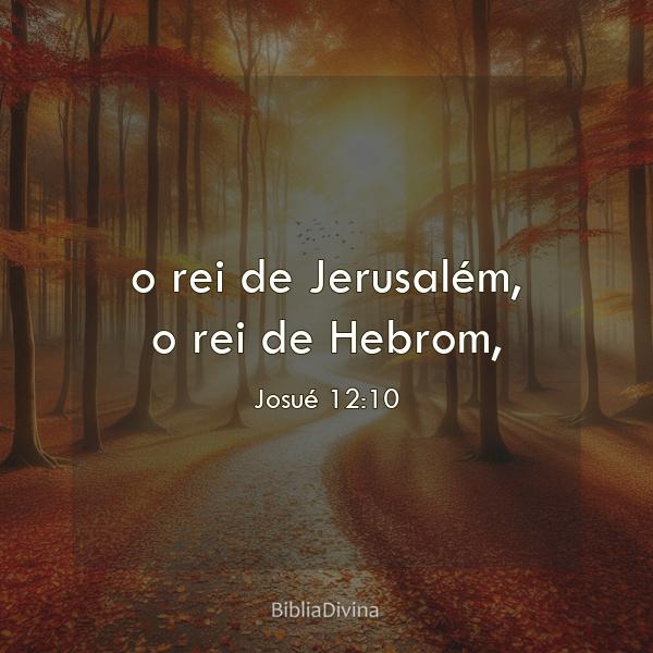 Josué 12:10