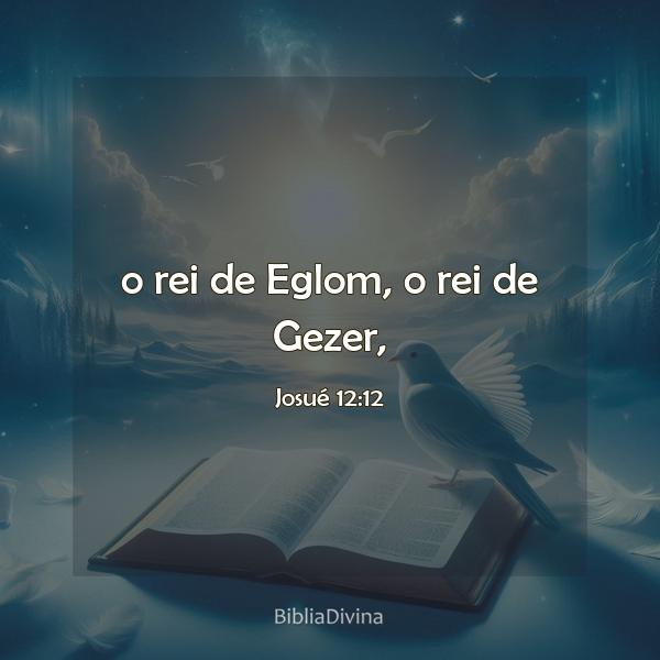 Josué 12:12