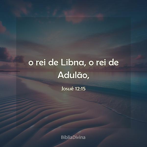 Josué 12:15