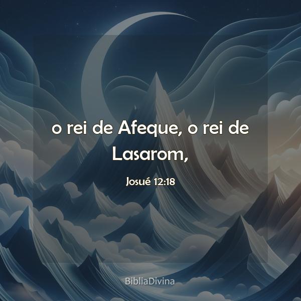 Josué 12:18