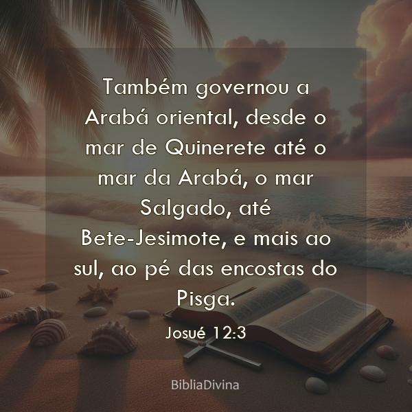 Josué 12:3