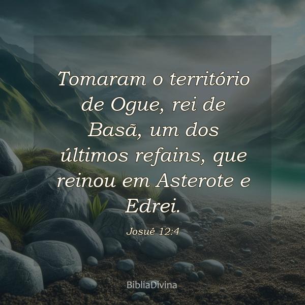 Josué 12:4