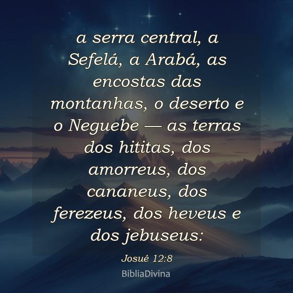 Josué 12:8