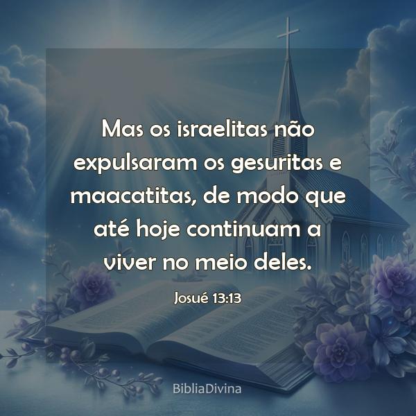 Josué 13:13