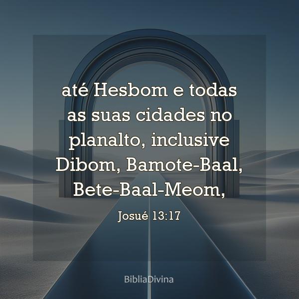 Josué 13:17