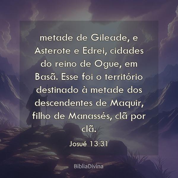 Josué 13:31