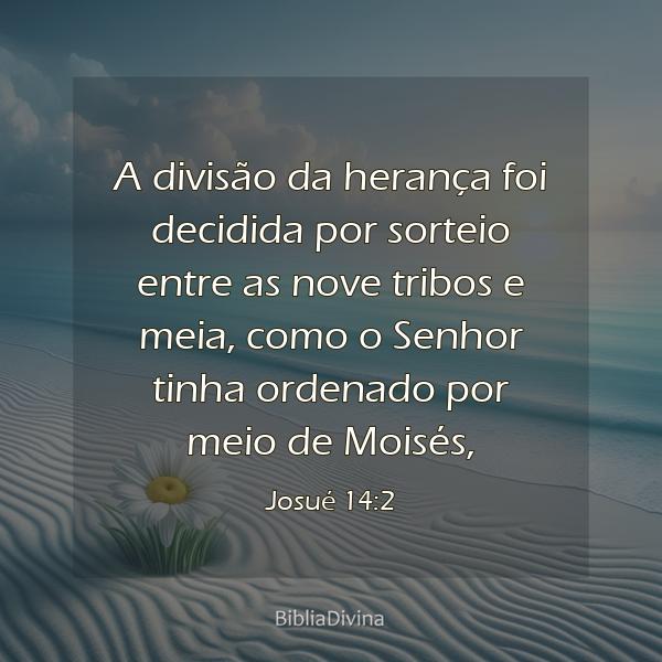 Josué 14:2