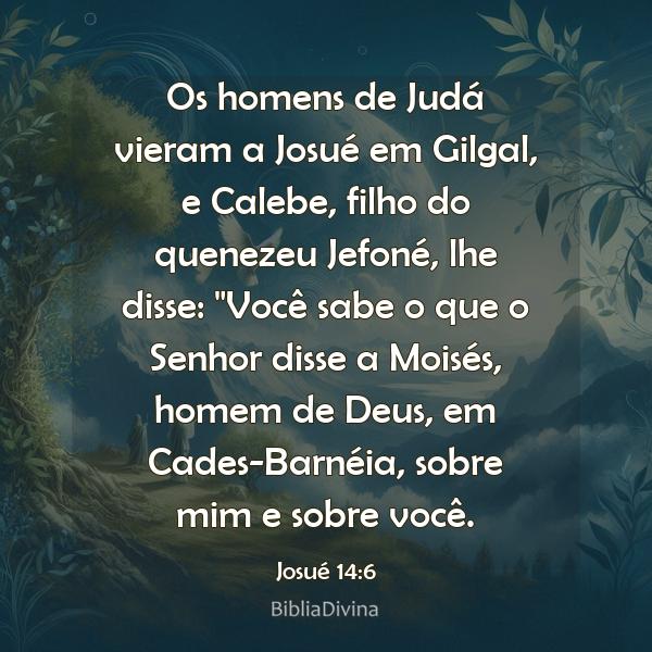 Josué 14:6