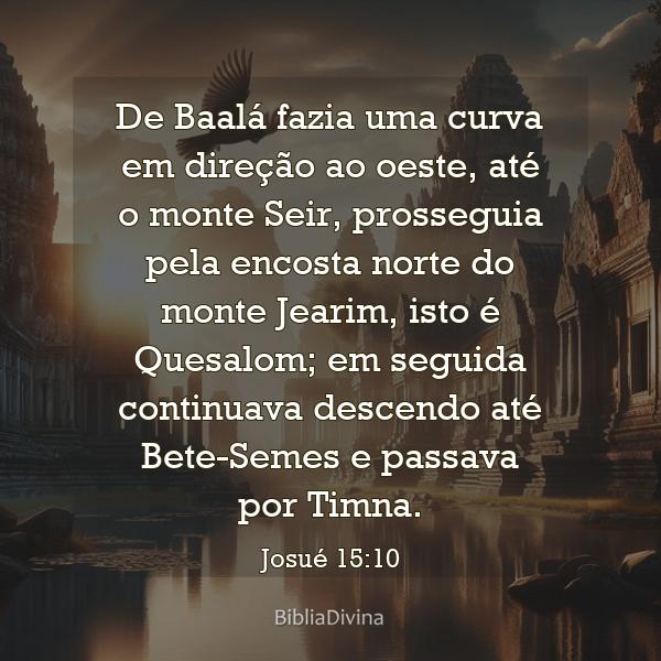 Josué 15:10