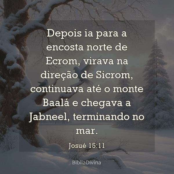 Josué 15:11