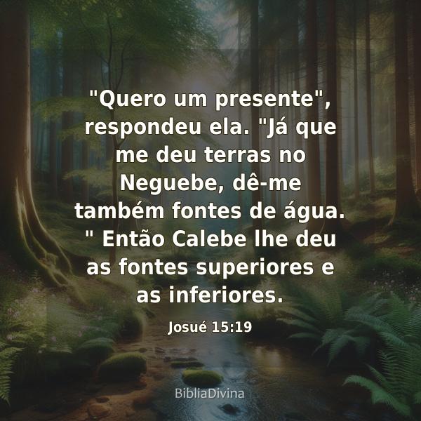 Josué 15:19