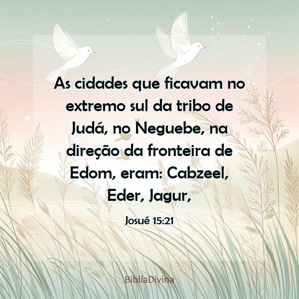 Josué 15:21