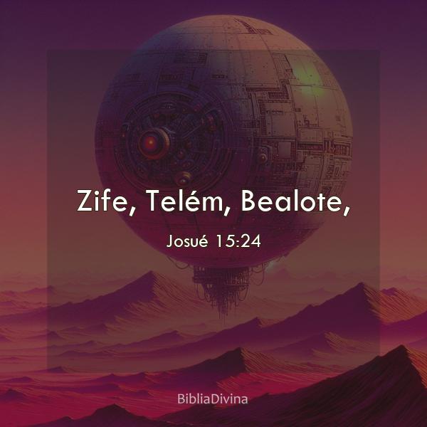 Josué 15:24