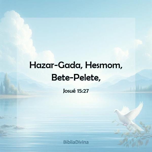 Josué 15:27