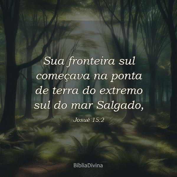 Josué 15:2