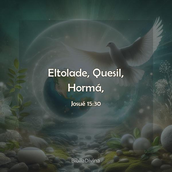 Josué 15:30