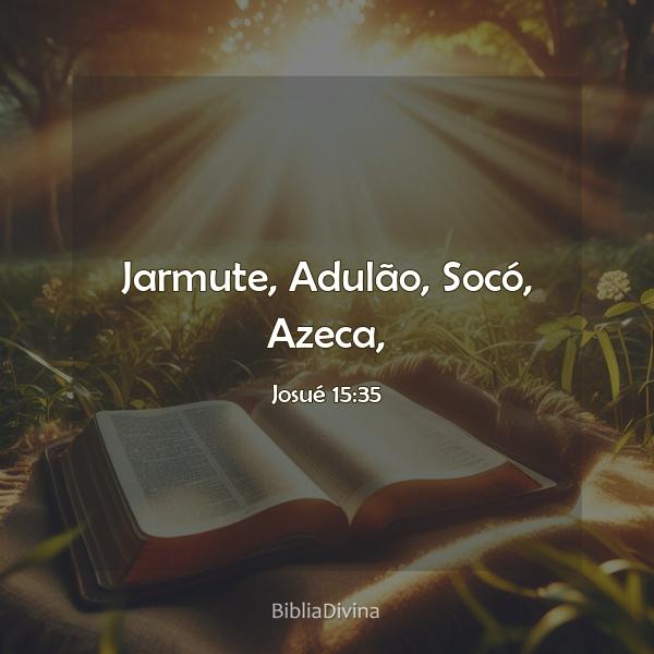 Josué 15:35