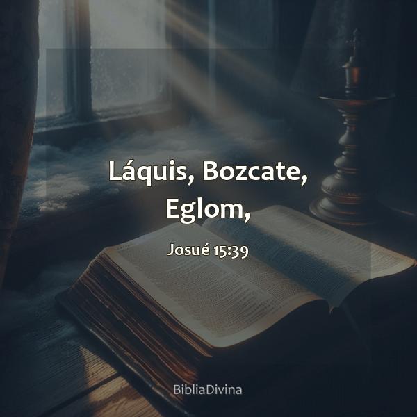 Josué 15:39