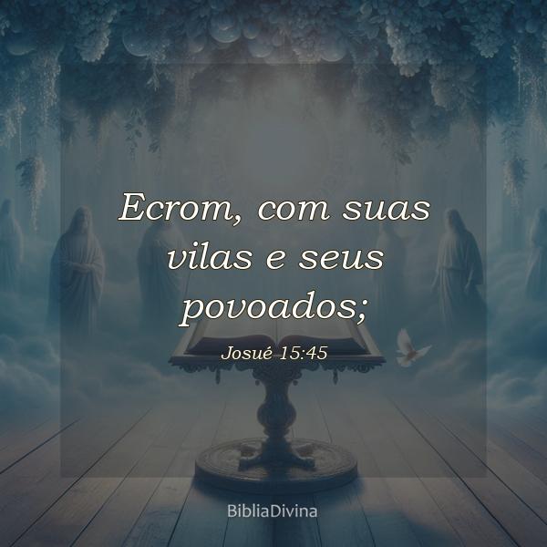 Josué 15:45