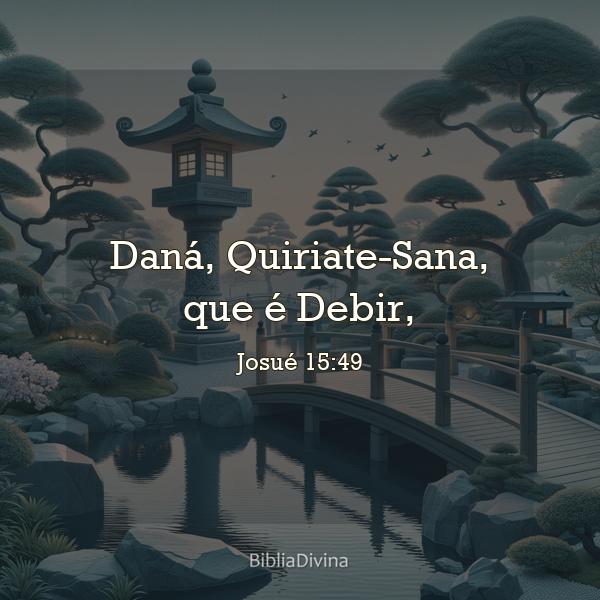 Josué 15:49