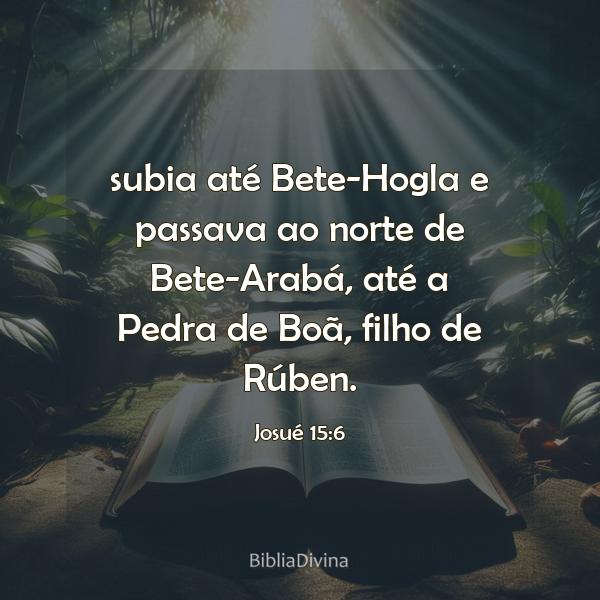 Josué 15:6