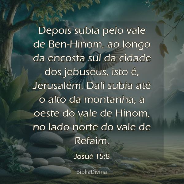 Josué 15:8