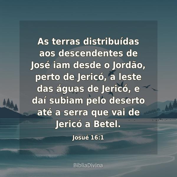 Josué 16:1