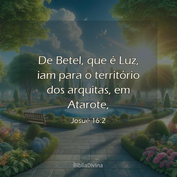 Josué 16:2