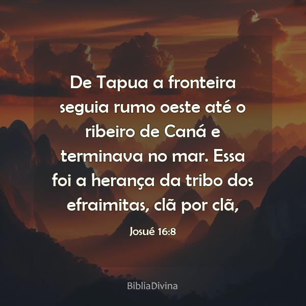 Josué 16:8