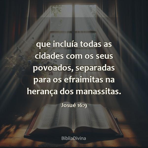 Josué 16:9