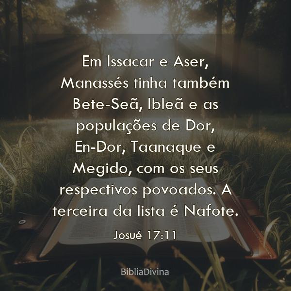 Josué 17:11