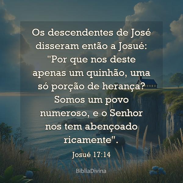 Josué 17:14