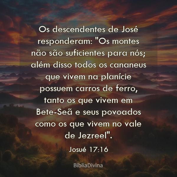 Josué 17:16