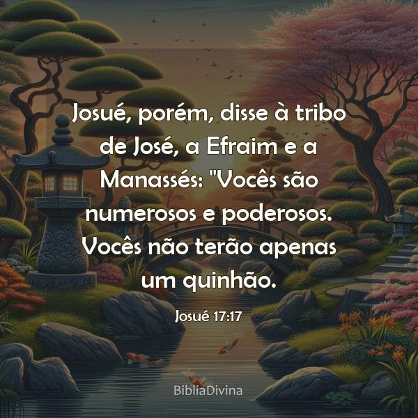 Josué 17:17