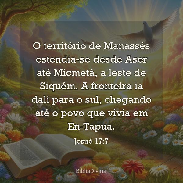 Josué 17:7