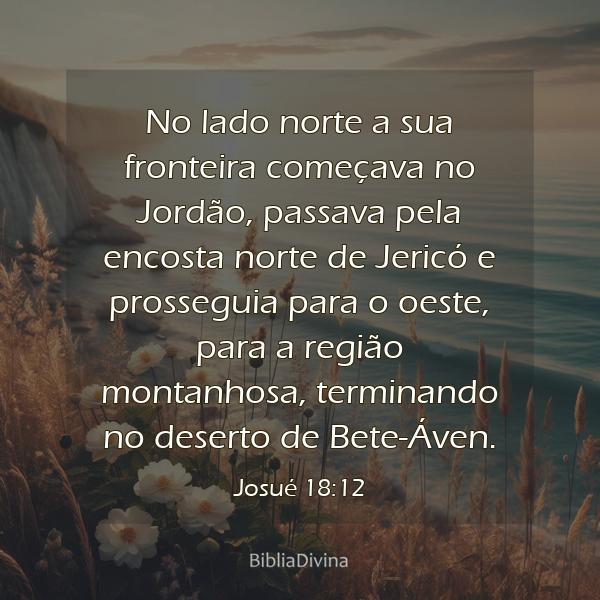 Josué 18:12