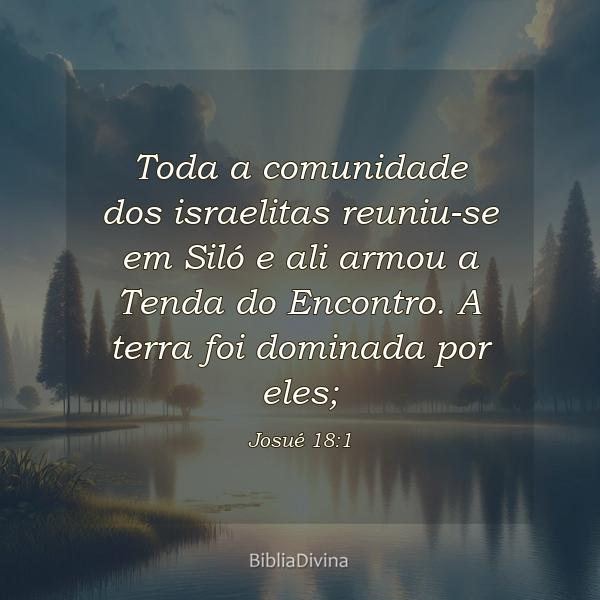 Josué 18:1