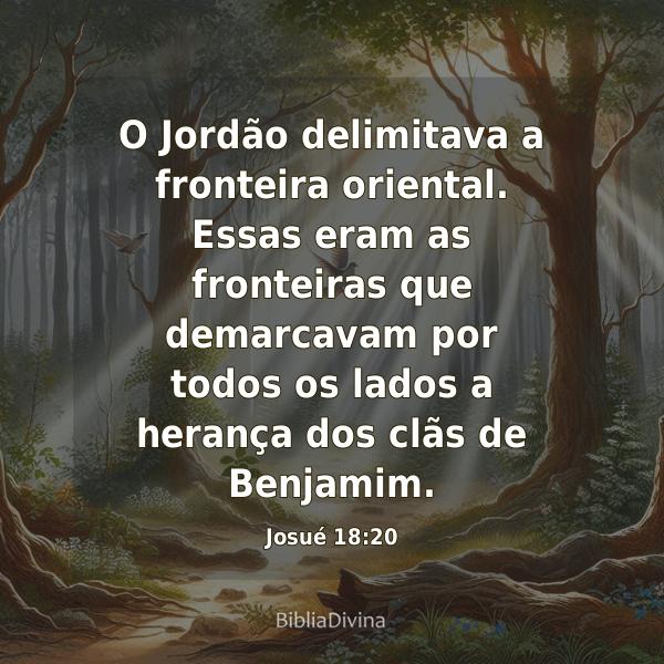 Josué 18:20