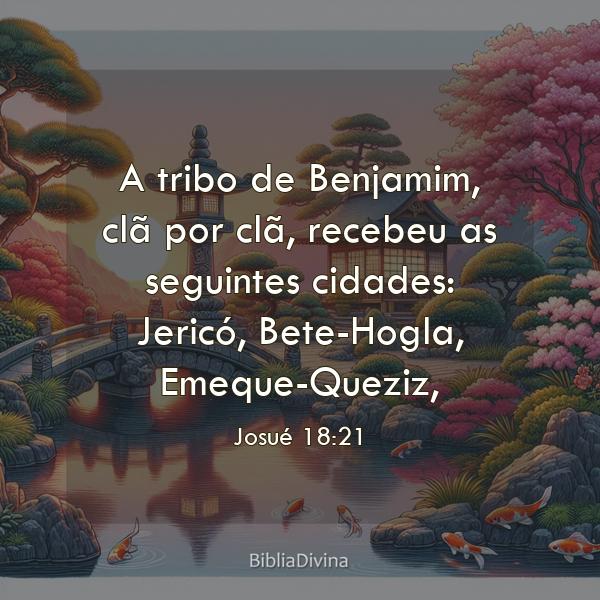 Josué 18:21