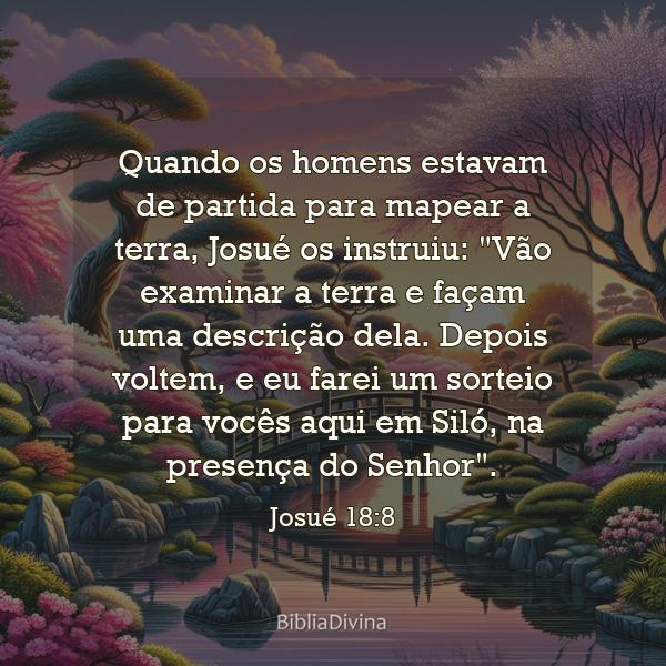 Josué 18:8