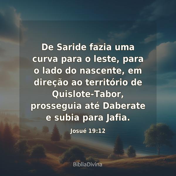 Josué 19:12