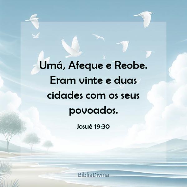 Josué 19:30