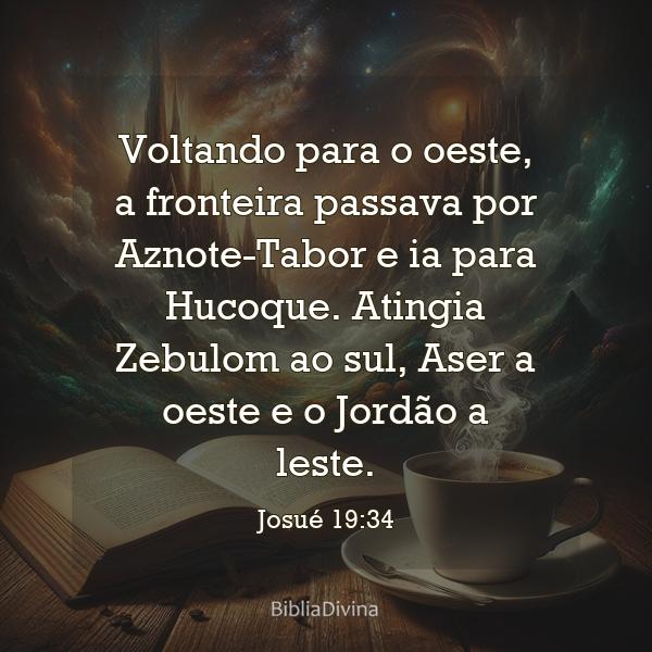 Josué 19:34