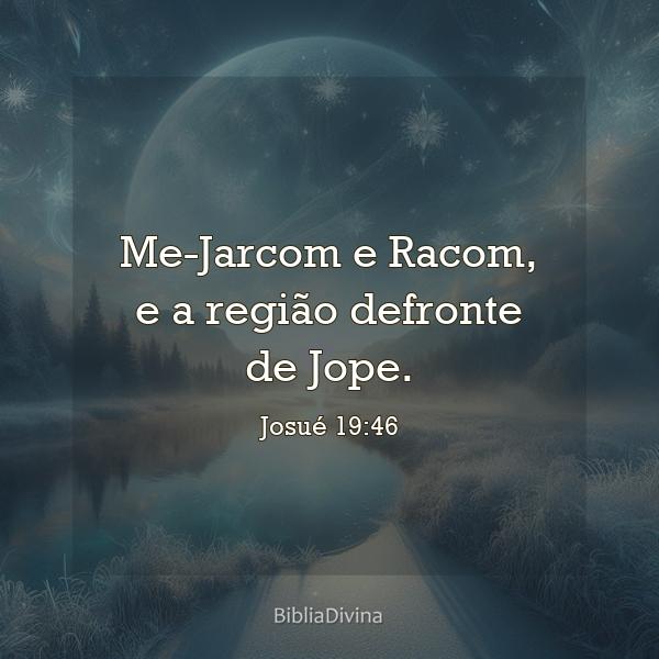 Josué 19:46