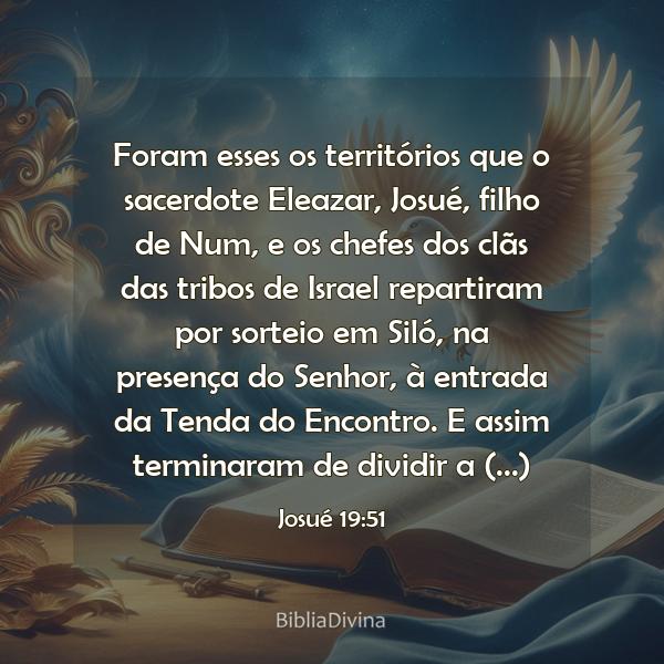 Josué 19:51