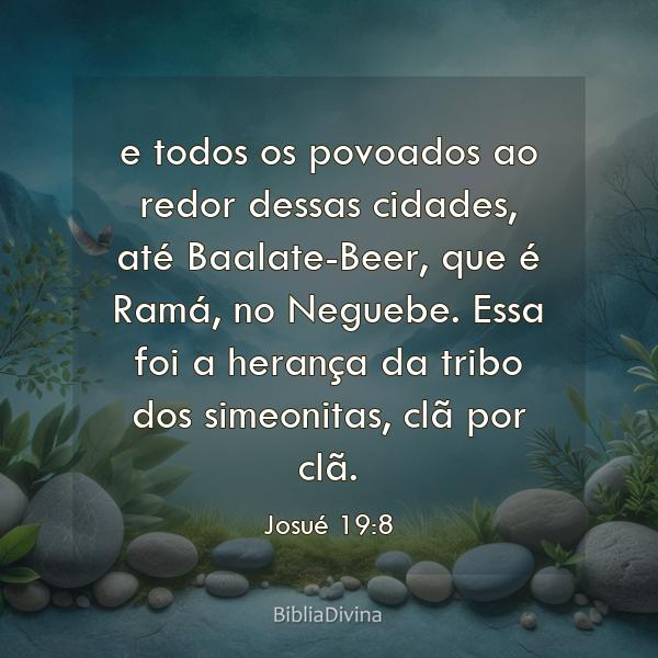 Josué 19:8