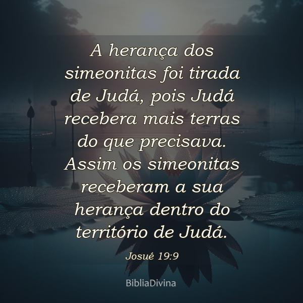 Josué 19:9