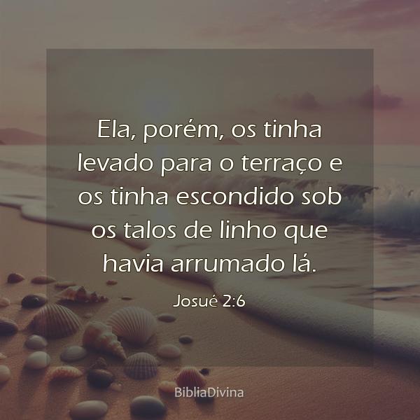 Josué 2:6